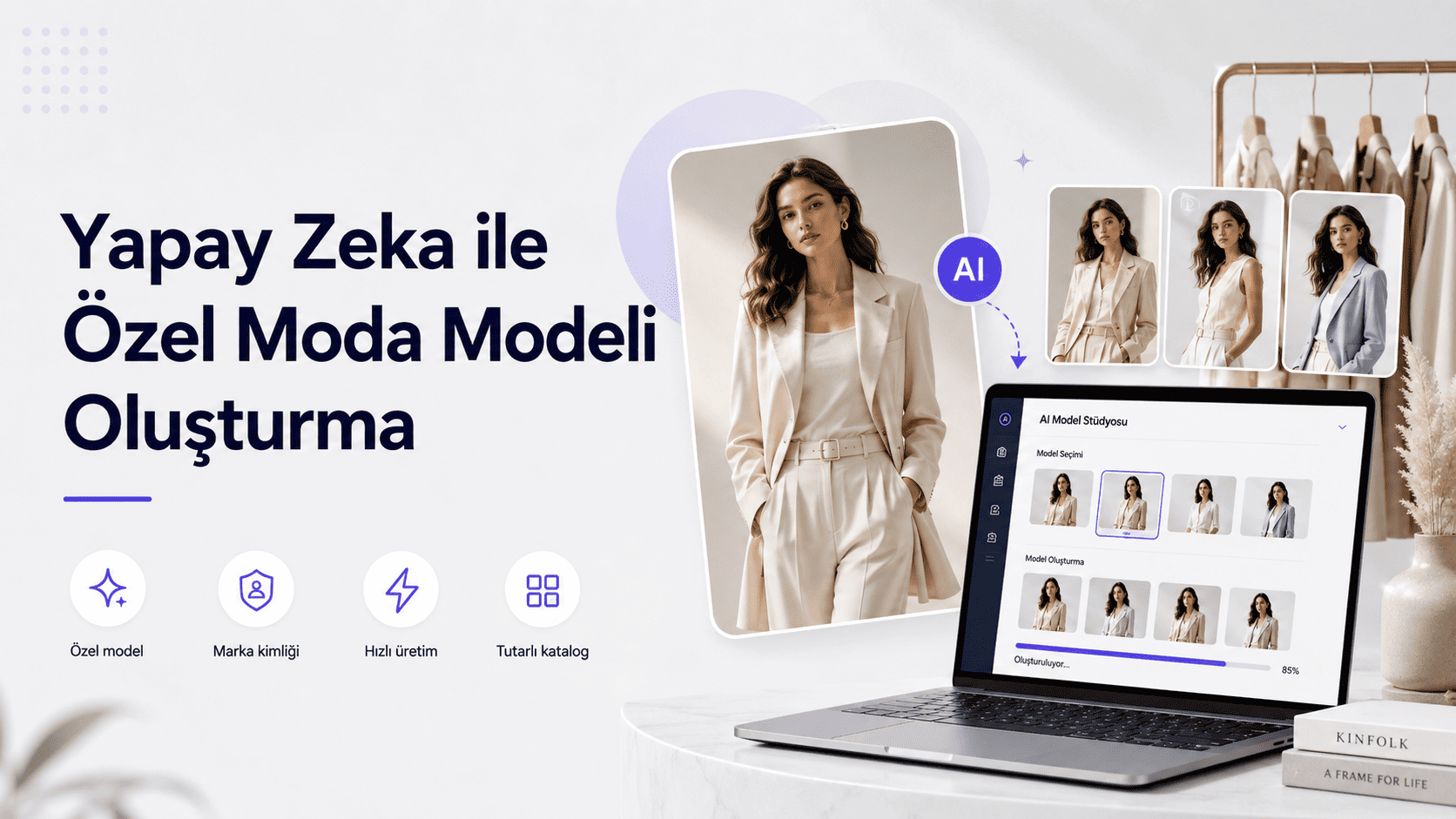 Yapay Zeka ile Özel Moda Modeli Oluşturma
